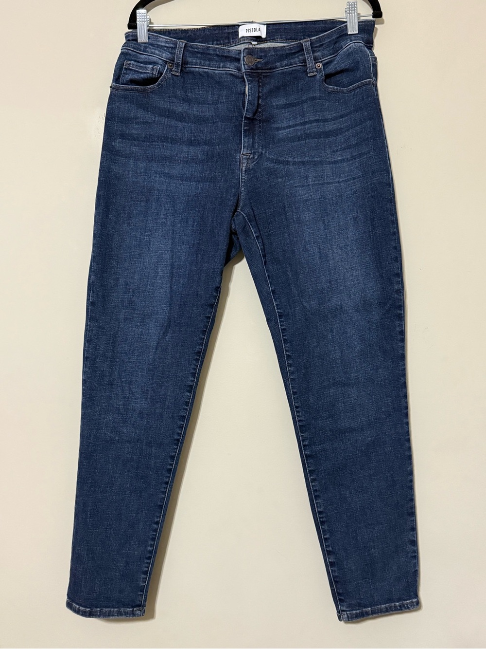 Pistols women’s size 14w skinny jeans dark denim